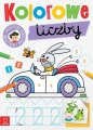 Kolorowe liczby. Edukacyjna książeczka z naklejkami - Monika Zubrycka, Agnieszka Bator, Agnieszka Bator
