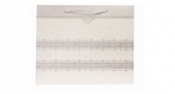 Torebka Lux z brokatem biała mini 14,5x11x6 (horyzont) - Rozette