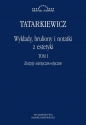 Wykłady, bruliony i notatki z estetyki Tom I: Zeszyty estetyczno-etyczne - Władysław Tatarkiewicz