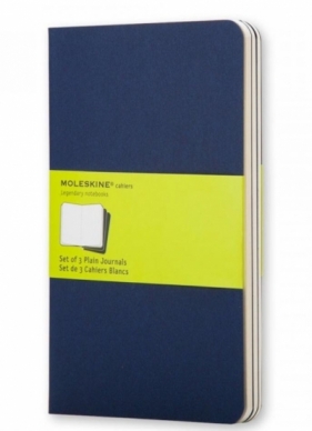 Zestaw 3 zeszytów Cahier Journals 13x21 gładki