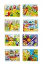 Puzzle drewniane z wędką