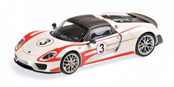 Porsche 918 Spyder Weissach Package w/Salzburg Racing Design #3 2013 (410062131)