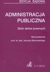 Administracja publiczna Zbiór aktów prawnych