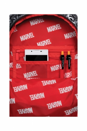 Coolpack, Plecak młodzieżowy Jimmy LED Disney Core - Avengers (F110777)