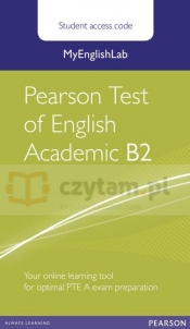 MyEnglishLab PTE Academic B2 StudentAccessCodeCard