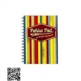 Kołozeszyt Pukka Pads Jotta Americano A5 # 160 żółty i fioletowy 6977-AME/SQ (MIX)