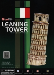 Puzzle 3D: Krzywa Wieża w Pizie (C0706H)