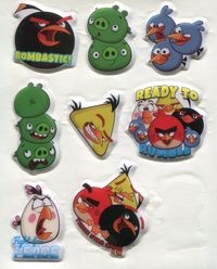 Nalepki Puffy Angry Birds