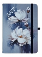 Kalendarz 2027 B6 dzienny Jazz - magnolia