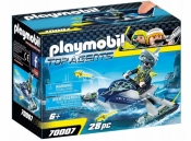 Playmobil Top Agents: Team S.H.A.R.K - Ścigacz wodny z rakietami (70007)