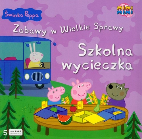 Świnka Peppa Szkolna wycieczka