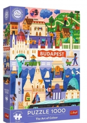 Puzzle 1000 The Art of Colour: Budapeszt... TREFL
