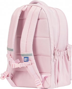 Plecak szkolny Oxford School - pastel róż