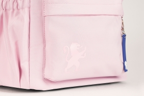 Plecak szkolny Oxford School - pastel róż