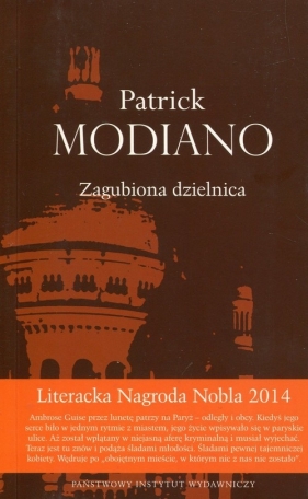 Zagubiona dzielnica - Patrick Modiano