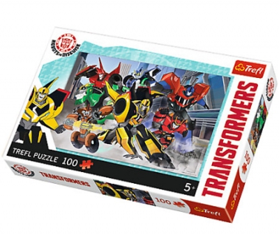 Puzzle Drużyna Transformersów 100 elementów