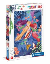 Clementoni, puzzle SuperColor 180: Mermaids (29307)
