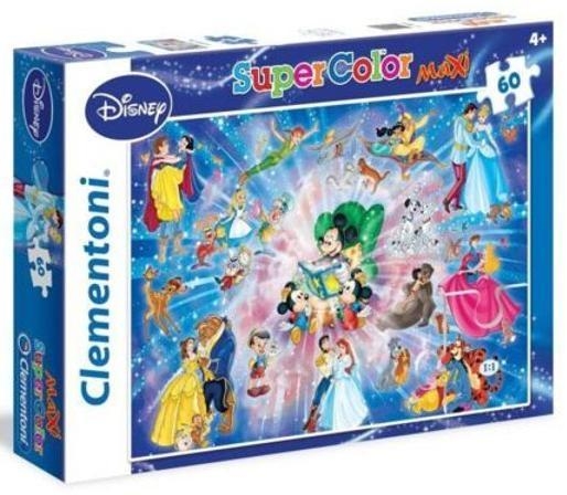 Puzzle SuperColor Maxi Disney Family 60 (26407)