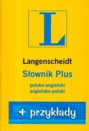 Słownik PLUS polsko-angielski angielsko-polski + przykłady