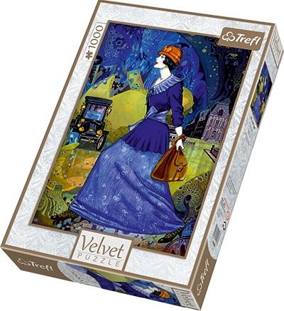 Puzzle 1000 Velvet Spacer w Paryżu (10507)