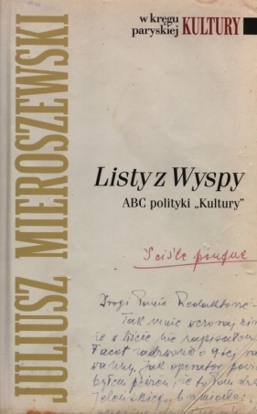 Listy z Wyspy - Mieroszewski Juliusz<br />