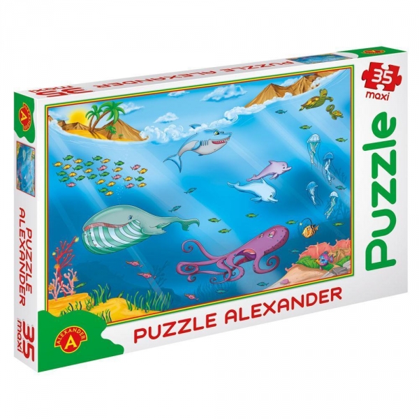 Puzzle Maxi Ocean 35 elementów (0607)
