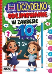 Liczydełko. Odejmowanie w zakresie 10 - Elżbieta Dędza-Mozol