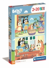 Puzzle: 2x20 elementów - Bluey (24807)