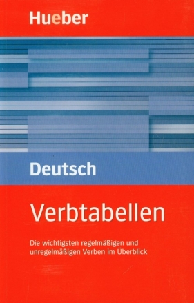 Verbtabellen Deutsch