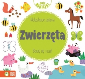 Maluszkowe zadania. Zwierzęta - Śmietanka-Combik Elżbieta 