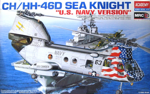 ACADEMY CHHH46 Sea Knight U.S. Navy (12207) 