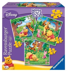 Puzzle Zabawa z Kubusiem 3w1 (072071)