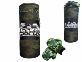 Worek i rękawice bokserskie