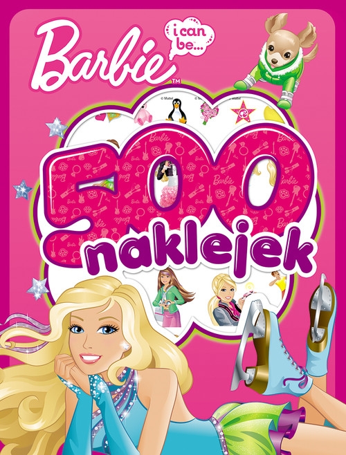 Barbie 500 naklejek (FBS101)