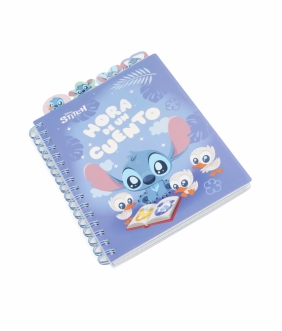 Coolpack, Kołobrulion B5/100k z główkami kratka Disney Fashion - Stitch pastel (75071PTR)