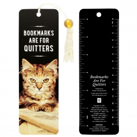 Zakładka do książki - Bookmarks Are For Quitters