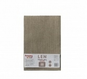 Len dekoracyjny natural.20x30 cm.Happy Color 7530 2030-10