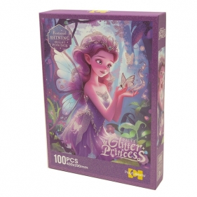 Puzzle z brokatem - Księżniczka 100 el. (127071)
