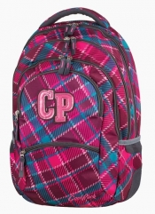 CoolPack - Plecak młodzieżowy - College - Cranberry Check (77071CP)
