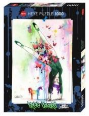 Heye Puzzle 1000: Wolne kolory - Jednorożec - Lora Zombie