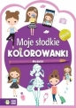 Moje słodkie kolorowanki. Modelki - Opracowanie zbiorowe