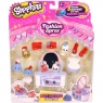 SHOPKINS Szał mody, Kolekcja toaletka S3 (SHPS356091/56107)