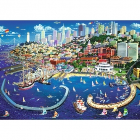 Puzzle 2000: Zatoka San Francisco (21107)