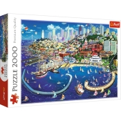 Puzzle 2000: Zatoka San Francisco (21107)