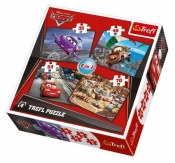 Puzzle 4w1 mix Auta 2 (34107)