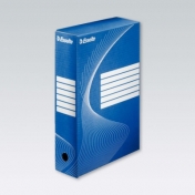 Pudło archiwizacyjne Esselte Standard A4/10cm - niebieskie (128421)