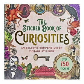 Książka z naklejkami 750szt - Curiosities