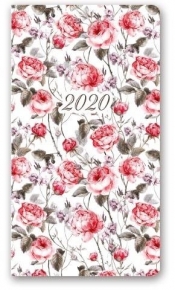Kalendarz 2020 Tygodniowy A6 Soft Kwiaty 11TS