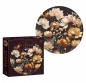 Puzzle 500: Round - Flowers 1 - Golden Beauty