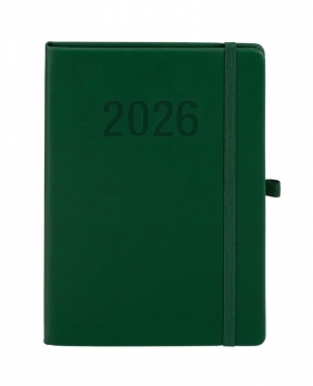 Kalendarz 2026 Memofix A5 TDW - Zielony